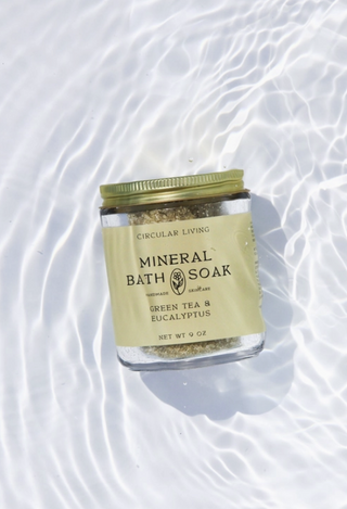 Green Tea and Eucalyptus Mineral Bath Soak