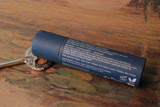 Sleep Happy Pulse Point Oil packaging showing the ingredients.